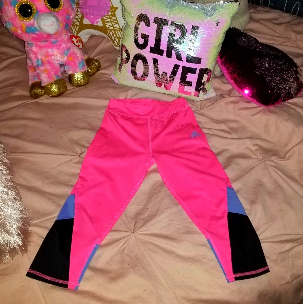 Girls adidas capri leggings